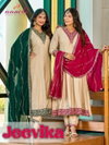 Jeevika By Aanchi Vichitra Silk Wholesale Anarkali Kurtis Set Suppliers In Mumbai
